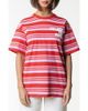 Colourful Rebel Colourful Rebel Puff Logo Stripe Loosefit Tee - 1