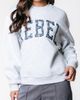 Colourful Rebel Colourful Rebel Rebel Paisley Patch Dropped Shoulder Sweat - 1