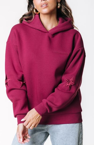 Colourful Rebel Colourful Rebel Stars Embro Clean Hoodie