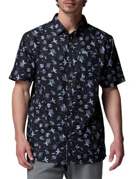 Columbia Columbia Big & Tall Pfg Slack Tideâ„¢ Gametime Sport Shirt
