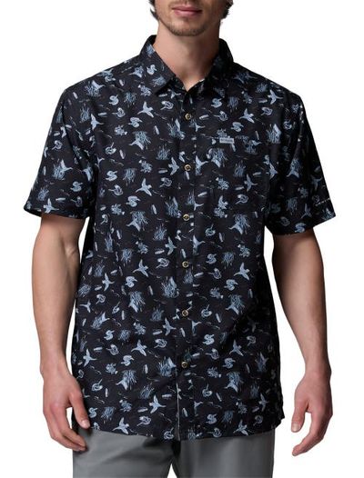Columbia Columbia Big & Tall Pfg Slack Tideâ„¢ Gametime Sport Shirt