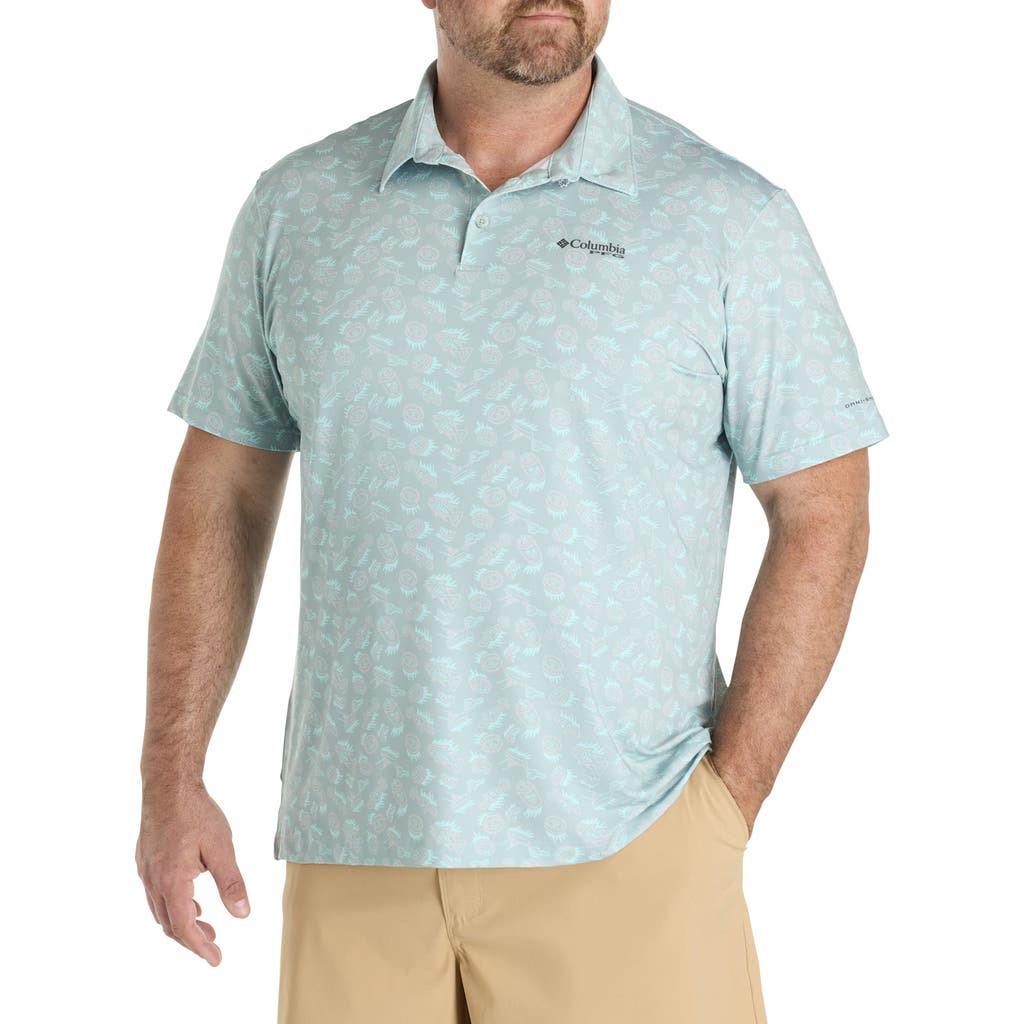 Columbia Columbia Big & Tall PFG Super Slack Tide II Stretch Polo Shirt