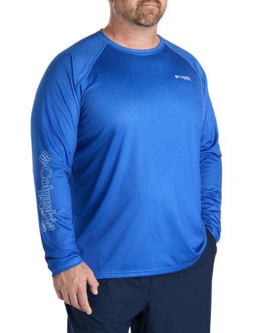 Columbia Columbia Big & Tall PFG Super Terminal Tackle Fish Fade Long-Sleeve T-Shirt