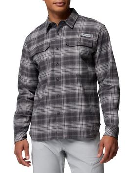 Columbia Columbia Big & Tall PFG Topwater Tech Flannel Sport Shirt V2