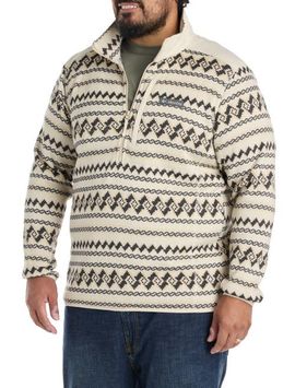 Columbia Columbia Big & Tall Southwest-Inspired 1/2-Zip Pullover