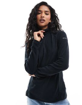 Columbia Columbia glacial 1/4 zip hoodie in black