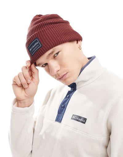 Columbia Columbia Lost Lager II beanie in red