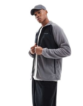 Columbia Columbia Sage Peak full zip fleece in black