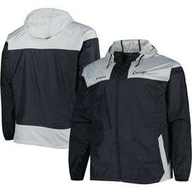 Columbia Men's Columbia Black Chicago White Sox Flash Forward Challenger Omni-Shade Full-Zip Windbreaker 