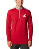 Columbia Men's Columbia Crimson Washington State Cougars Tech Trail™ Omni-Shade Quarter-Zip Top  - 1