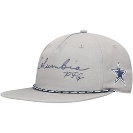 Columbia Men's Columbia Gray Dallas Cowboys PHG Back Tack Adjustable Hat 