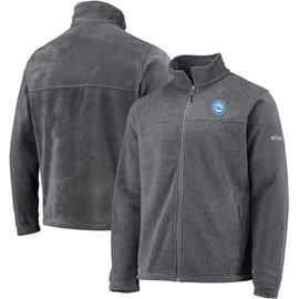 Columbia Men's Columbia Philadelphia 76ers Heathered Charcoal Flanker Full-Zip Jacket