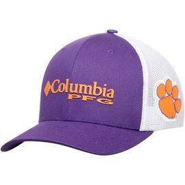 Columbia Men's Columbia Purple Clemson Tigers Collegiate PFG Flex Hat 