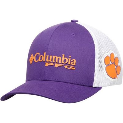 Columbia Men's Columbia Purple Clemson Tigers Collegiate PFG Flex Hat 
