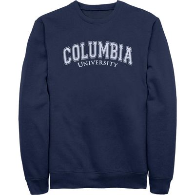 Columbia University Columbia University Men's Classic Collegiate Logo Long Sleeve Crewneck Sweatshirt