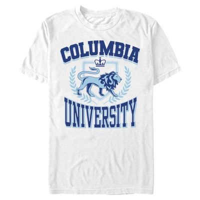 Columbia University Columbia University Men's University Lion Crest Short Sleeve Graphic T-Shirt