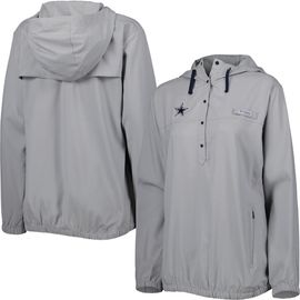 Columbia Women's Columbia Gray Dallas Cowboys Tamiami Omni-Shade Pullover Hoodie 