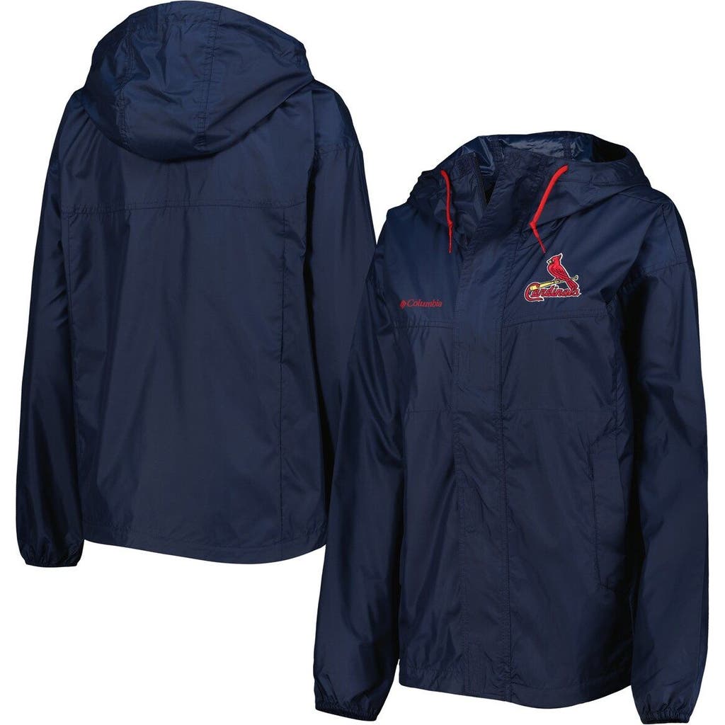 Columbia Women's Columbia Navy St. Louis Cardinals Flash Challenger Windbreaker Jacket 