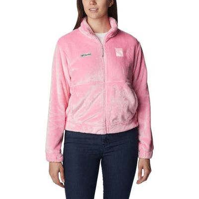 Columbia Women's Columbia Pink New York Rangers Fire Side Full-Zip Jacket 