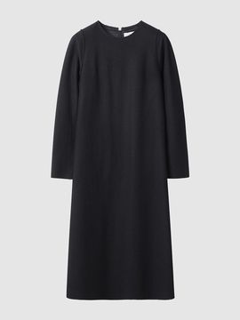 comgen A-line wool blend dress NAEW0 - WOP020 450