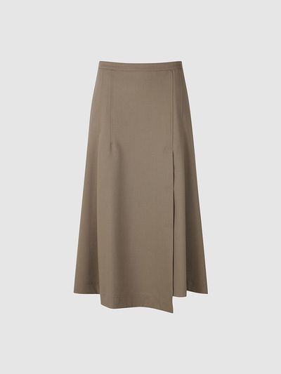comgen asymmetric hem A line skirt NAEF7 WQS320_470