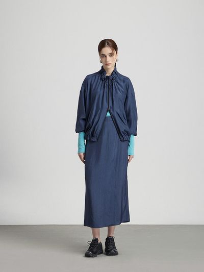 comgen Back Banding Slit H Line Skirt NAEF8 WQS370_410