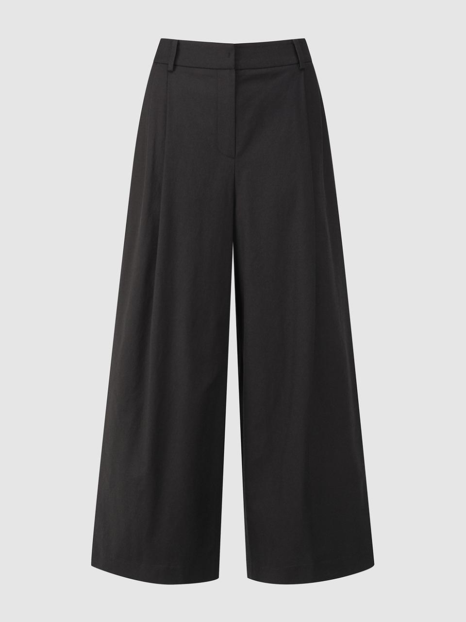 comgen Banding Two-Pleat Wide Pants (NAFS2-WPL110_460)