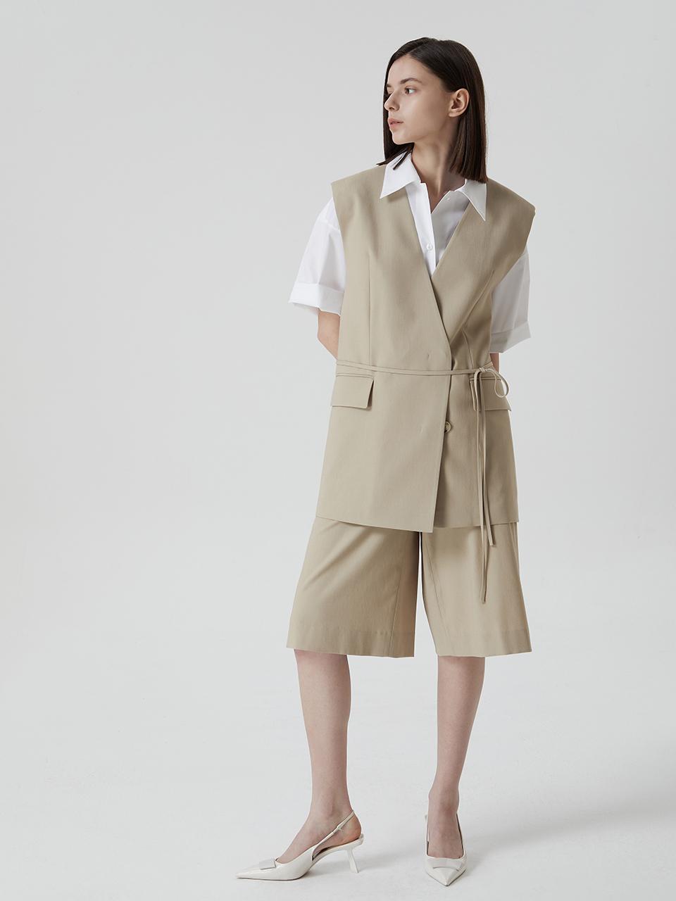 comgen Belted Bermuda Shorts NAEU4 - WPH020 150