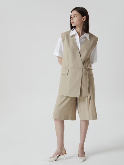 comgen Belted Bermuda Shorts NAEU4 - WPH020 150