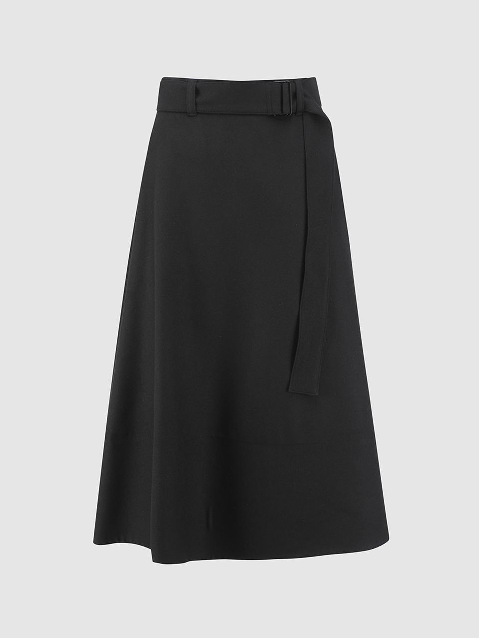 comgen Belted Flared Skirt NAEW0 - WQS070_450