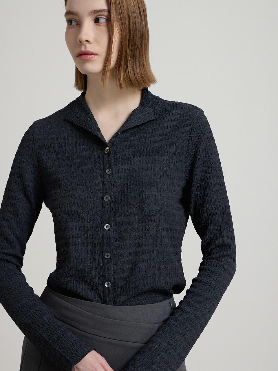 comgen Button Point Slim Fit Embroidered Blazer (NAFS1-WRC050_460)