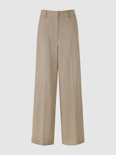 comgen Carpenter Detail Elastic Waist Straight Pants (NAFU4-WPL180)