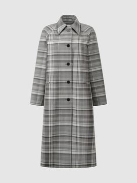 comgen Check Mac Coat (NAFS1-WCL010_432)