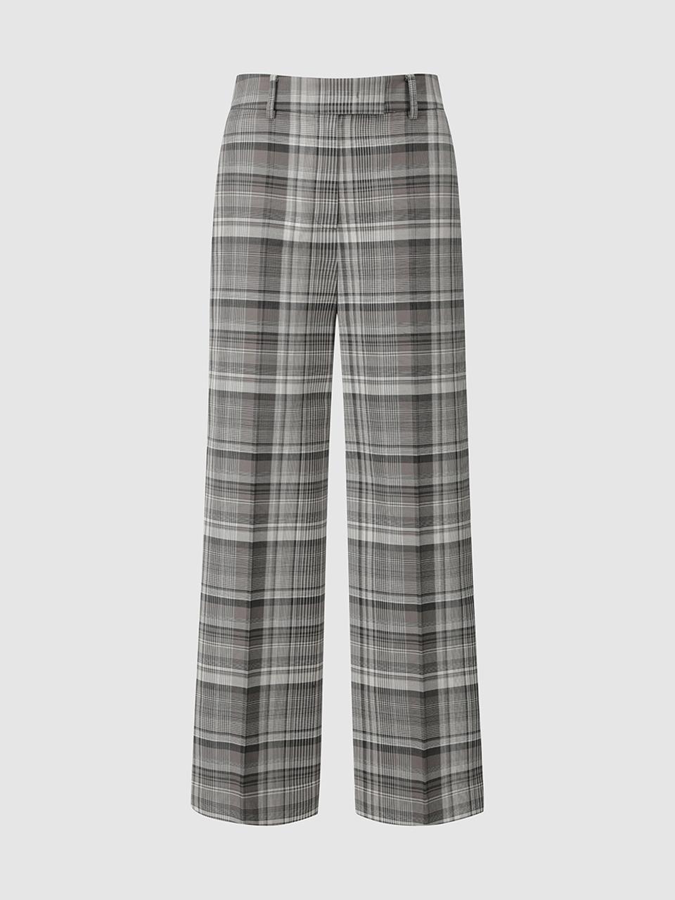 comgen Check Wide Pants (NAFS1-WPL010_432)