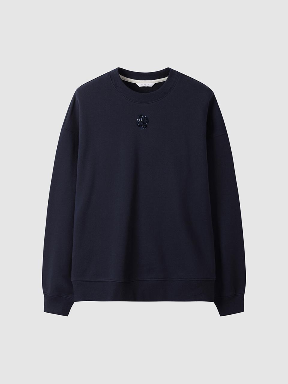 comgen Cotton Logo Printed Sweatshirt (NAFS1-WKL030_410)