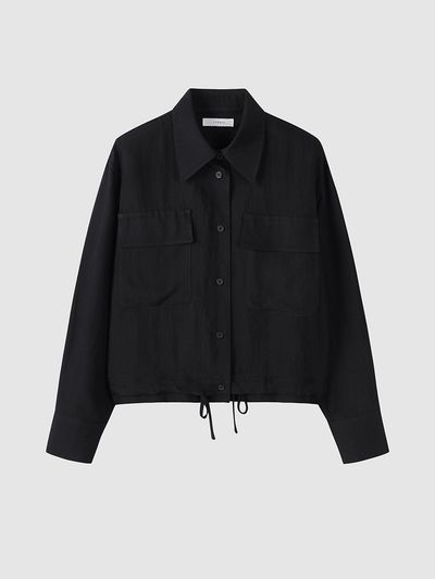 comgen Cropped Blouson Shirt (NAFS1-WRC060_450)