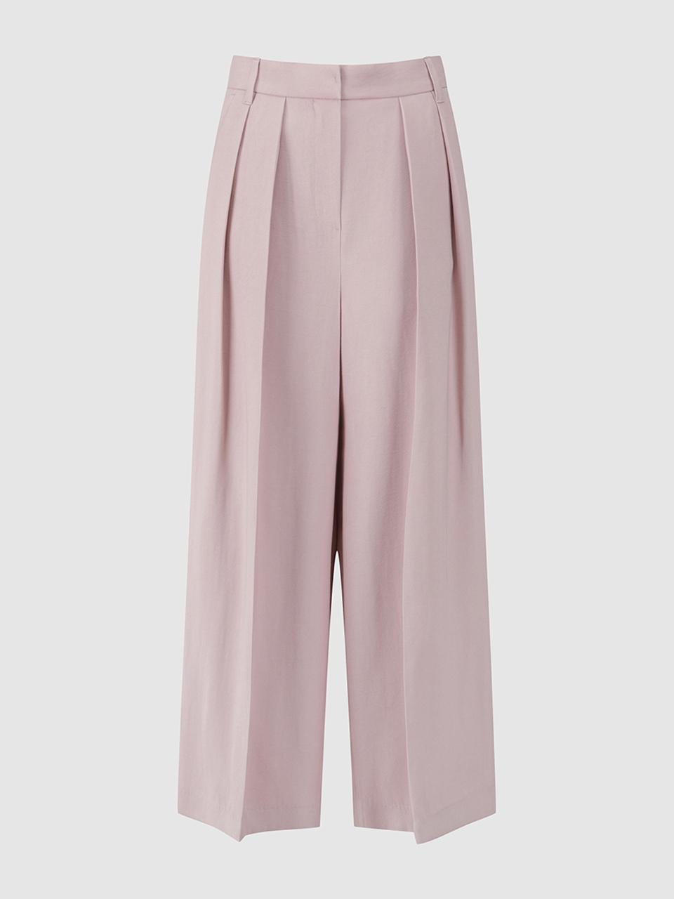 comgen Double Pleated Twill Wide Pants (NAFS2-WPL120)