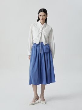 comgen Flare BANDING Skirt NAEU5 - WQS090_390