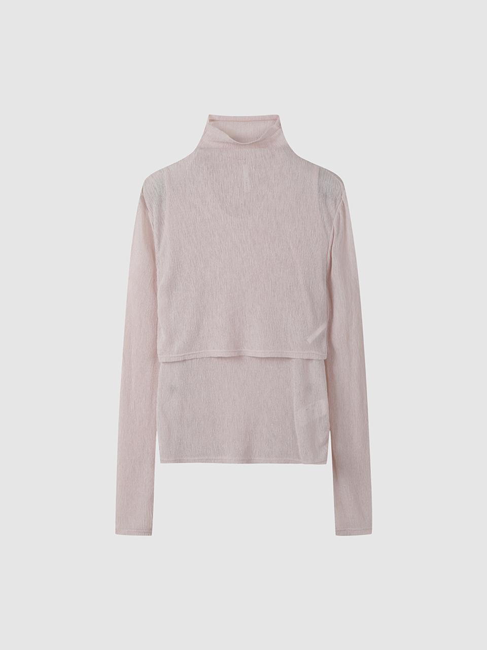 comgen Half Neck Slit Detail Long Sleeve NAEF8 WKL160_750