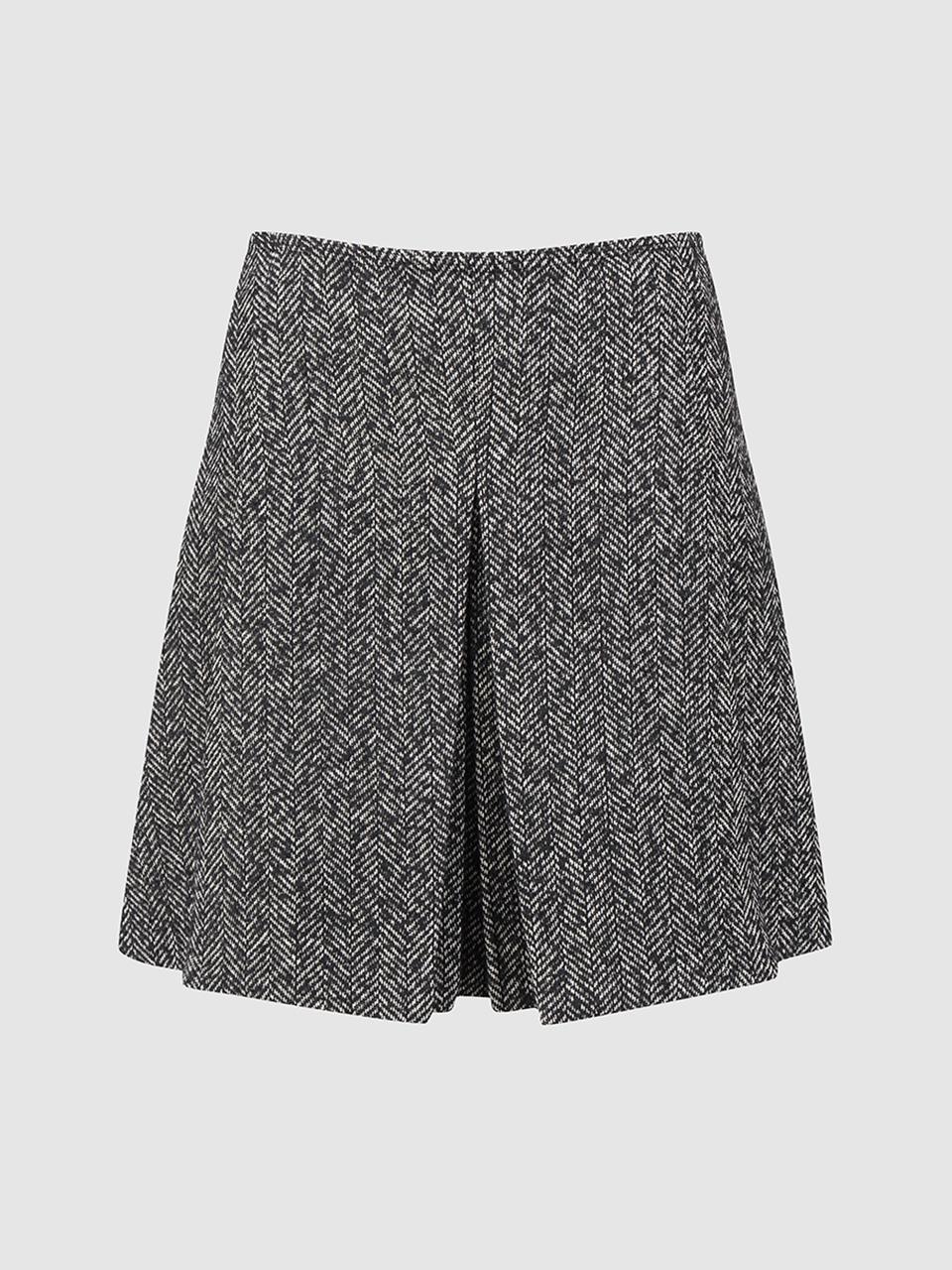 comgen Herringbone mini skirt NAEW0 - WQS060 457