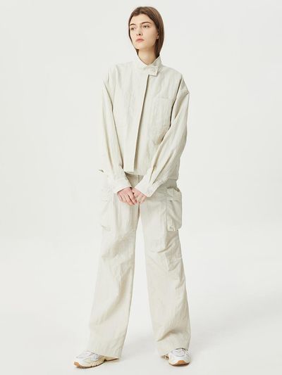 comgen Pocket Bootcut Cargo Pants NAES1-WPL300130