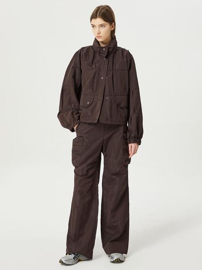 comgen Pocket Bootcut Cargo Pants NAES1-WPL300300