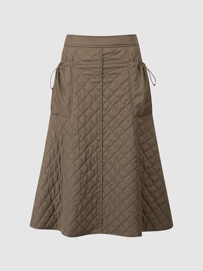comgen Quilted A line skirt NAEW0 WQS080_840