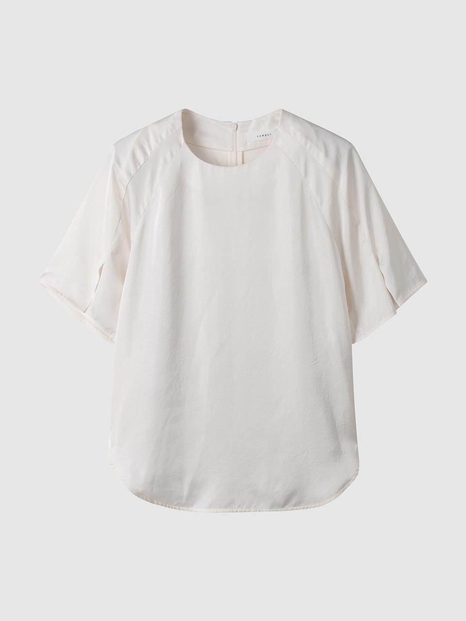 comgen Raglan Shoulder Tuck Blouse NAEF7 - WRC050_130