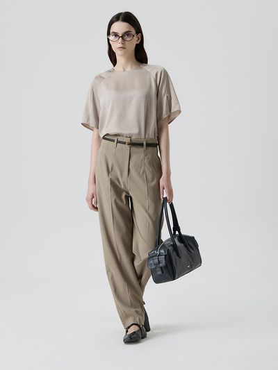 comgen Raglan Shoulder Tuck Blouse NAEF7 - WRC050_150