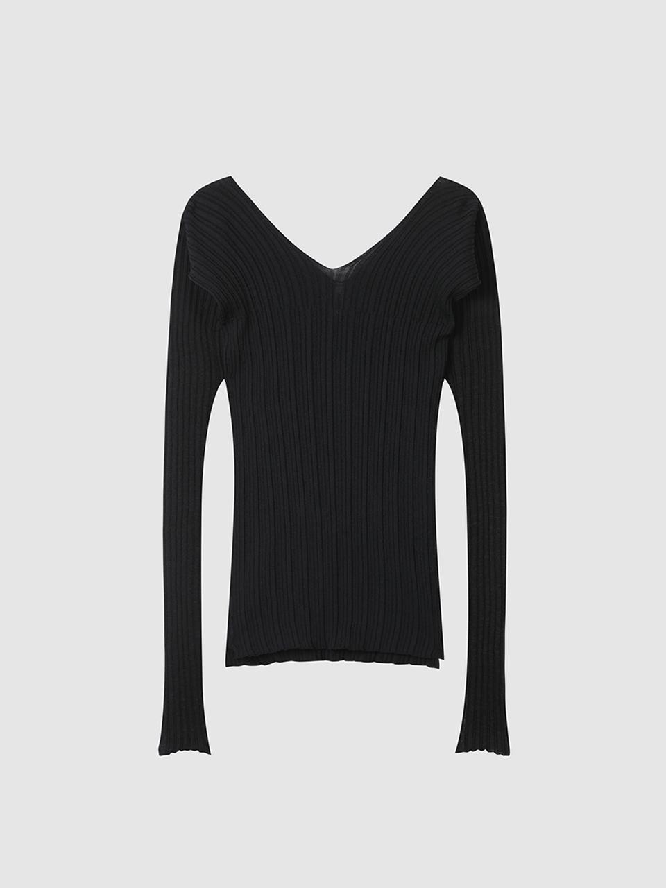 comgen See-through Sleeve Pullover Sweater (NAFU4-WSP030)