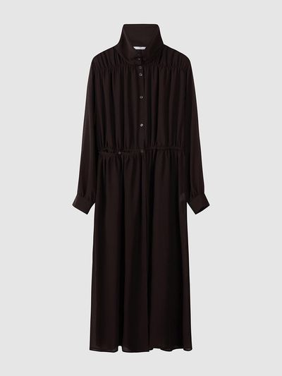 comgen Shirring Maxi Dress NAEF8-WOP220 300