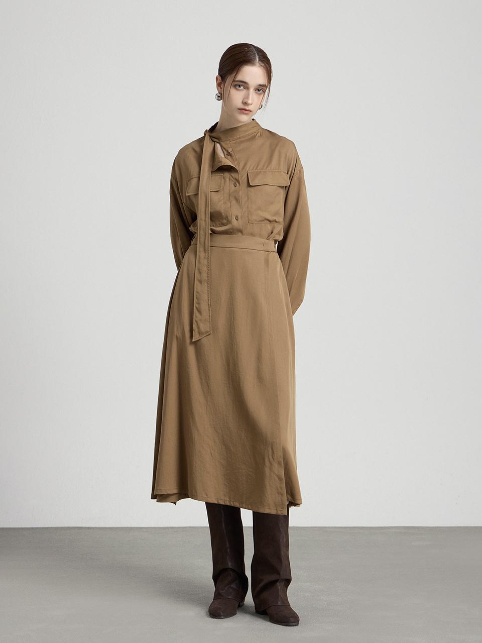 comgen Shirt Wrap dress NAEF8 - WOP210 530