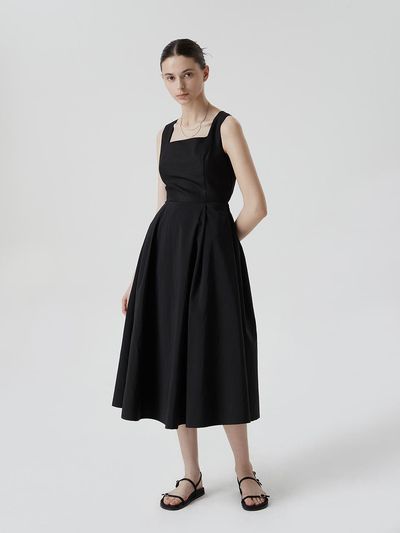 comgen Sleeveless Flare dress NAEU4 - WOP120_450