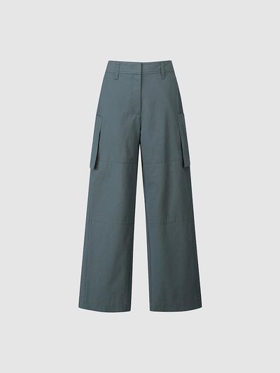comgen Utility Pocket Cotton Pants NAES1-WPL050520